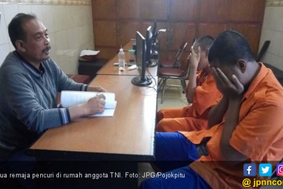 Dua Bocah Uji Nyali, Mencuri di Rumah Anggota TNI - JPNN.COM