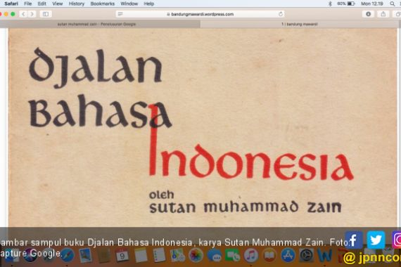 Sutan Muhammad Zain, Legenda Bahasa Indonesia - JPNN.COM
