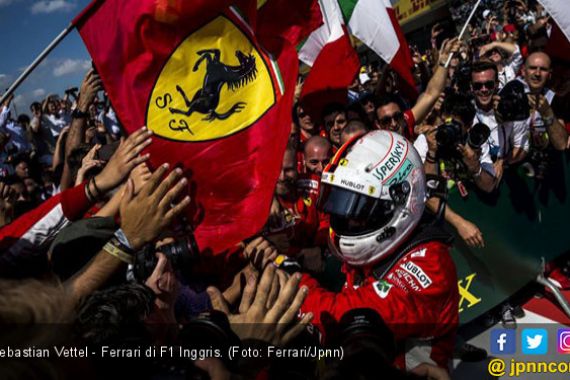 F1 Inggris: Ferrari 'Kepung' Mercedes - JPNN.COM
