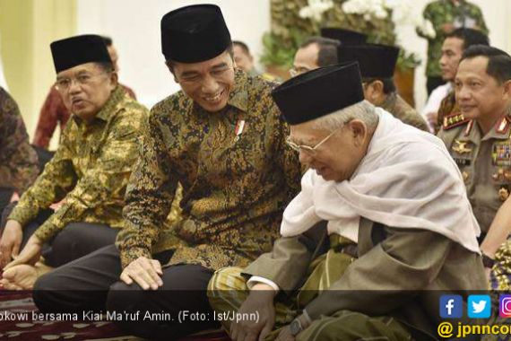 Pilpres 2019: Kiai Ma’ruf Amin Siap Jadi Cawapres Jokowi - JPNN.COM