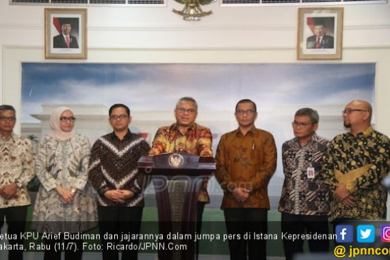Temui Presiden Jokowi, KPU Keluhkan Persoalan TI - JPNN.COM