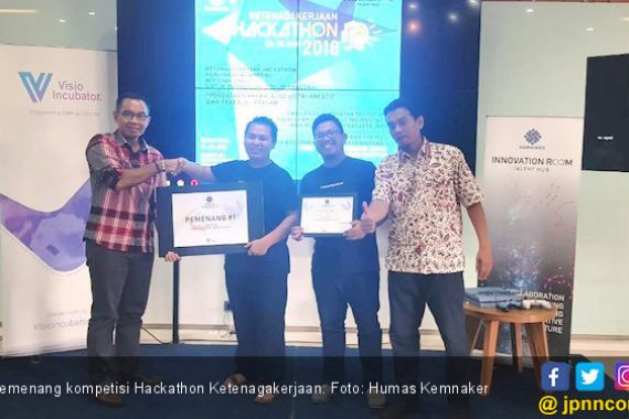 3 Tim Startup Raih Juara Kompetisi Hackathon Ketenagakerjaan - JPNN.COM
