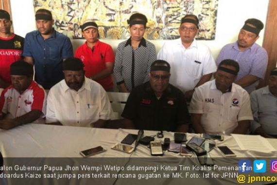Kubu Jhon Wempi-Habel Gugat Hasil Pilkada Papua 2018 ke MK - JPNN.COM