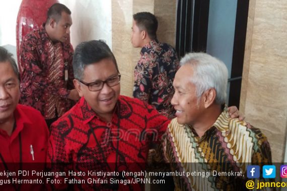 Temui Sekjen PDIP, Agus Hermanto Bawa Misi dari Pak SBY - JPNN.COM