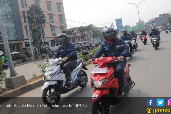 Test Ride Suzuki Nex II: Belah Kemacetan Ibu Kota - JPNN.COM