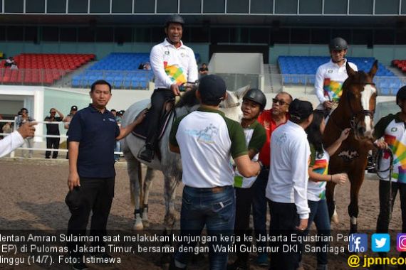 Mentan Pastikan Kesehatan Kuda Peserta Asian Games 2018 - JPNN.COM