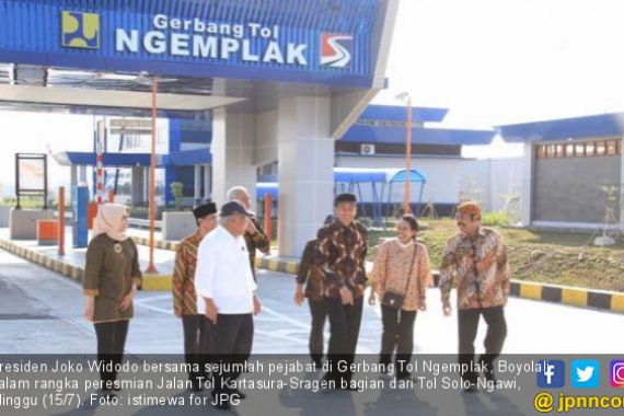 Mulai Hari ini, Tarif Tol Solo - Ngawi Sudah Berlaku Efektif - JPNN.COM