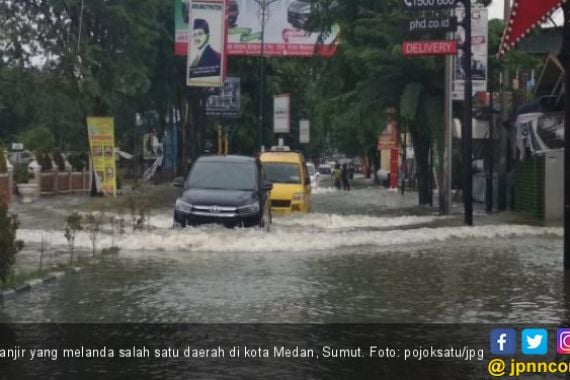 Banjir Melanda Kota Medan, Wakil Wali Kota Ogah Disalahkan - JPNN.COM