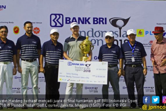 Kalahkan Panas, Justin Harding Juara BRI Indonesia Open 2018 - JPNN.COM