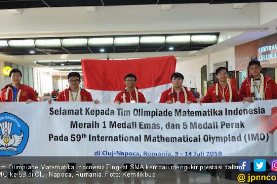 Tim Olimpiade Matematika Indonesia Masuk Peringkat 10 Dunia - JPNN.COM