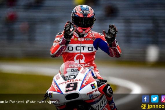 Gagal Raih Podium MotoGP Jerman, Petrucci Kesal ke Lorenzo - JPNN.COM