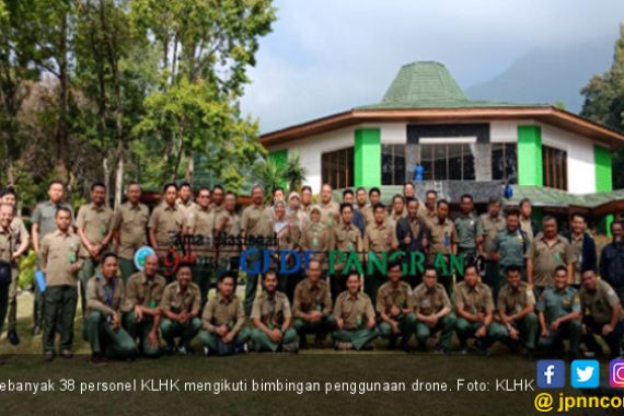KLHK Latih Personel Gunakan Pesawat Drone Secara Profesional - JPNN.COM