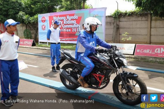 Tim Safety Riding Wahana Honda Siap Berlaga Tingkat Nasional - JPNN.COM