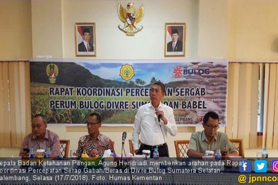 Serap Gabah di Sumatera Selatan Terus Ditingkatkan - JPNN.COM