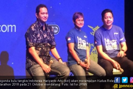 Hariyanto Arbi Ramaikan Kudus Relay Marathon 2018 - JPNN.COM