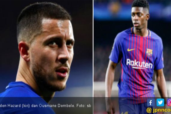 Barcelona Sodorkan Dembele dan Uang Tunai Untuk Eden Hazard - JPNN.COM