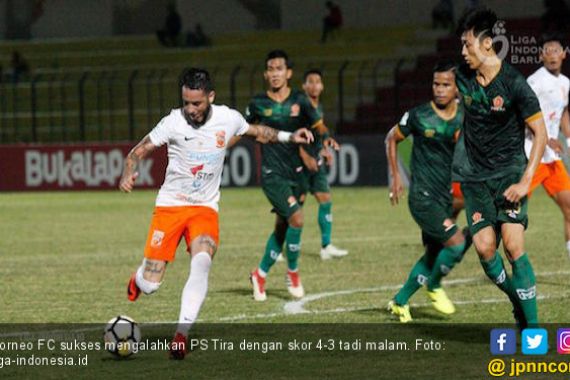 Drama Tujuh Gol, Borneo FC Sukses Tumbangkan PS Tira - JPNN.COM