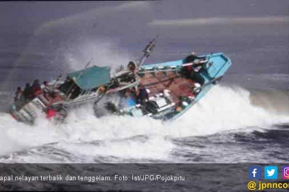 Kapal Terbalik, 21 Nelayan Tenggelam - JPNN.COM