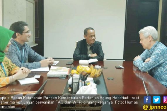 Kementan Bahas Masalah Pangan dan Gizi Bersama FAO dan WFP - JPNN.COM