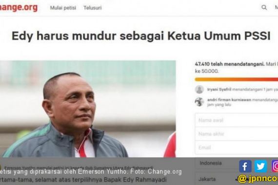 Ini Respons PSSI Soal Petisi Agar Edy Rahmayadi Mundur - JPNN.COM