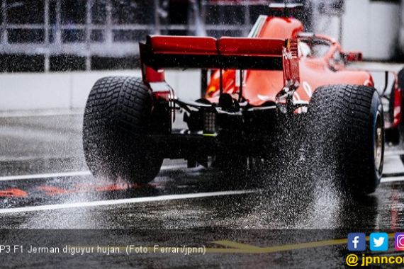 FP3 F1 Jerman: Hujan Bikin Pembalap Gaek Ciut - JPNN.COM