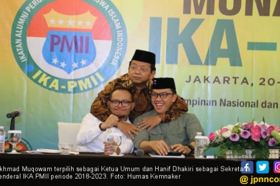 Secara Mufakat, Muqowan - Kembali Pimpin IKA PMII - JPNN.COM