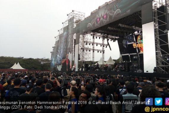 Ribuan Metalhead Padati Hammersonic Festival 2018 - JPNN.COM