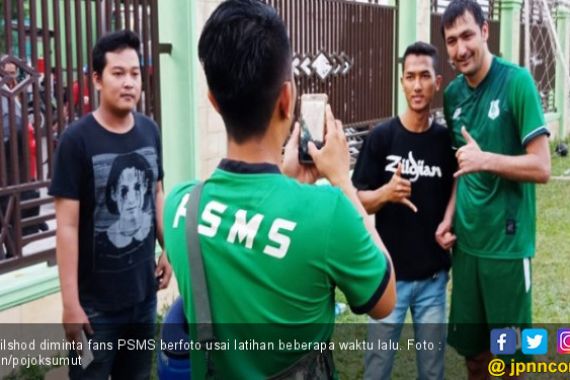 PSMS Medan Resmi Pecat Dilshod Sharofetdinov - JPNN.COM
