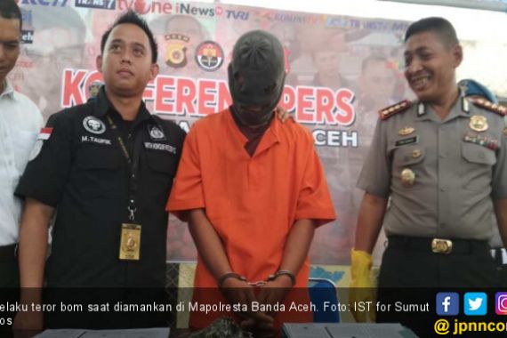 Tersangka Peneror Bom di Lampriet Ditangkap di Aceh Timur - JPNN.COM