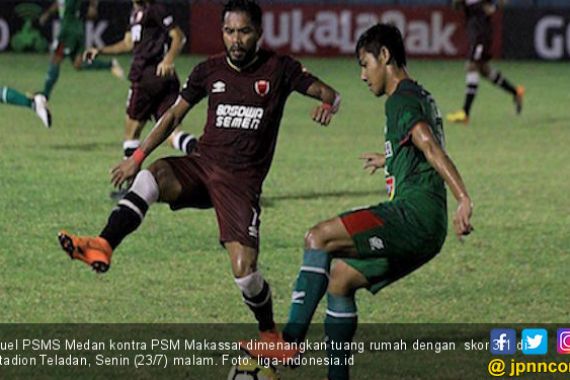 PSMS Medan Kandaskan PSM, Peter Butler Puji Pemain dan Fan - JPNN.COM