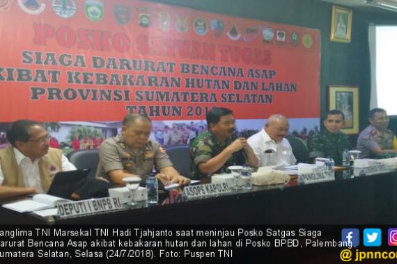 Panglima TNI Optimistis Mampu Mengatasi Gangguan Asap - JPNN.COM