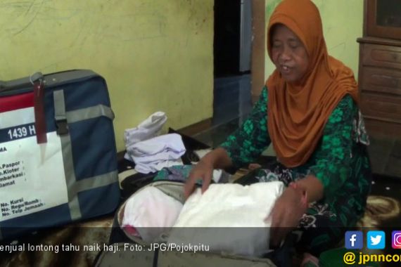 Menabung Puluhan Tahun, Penjual Lontong Akhirnya Naik Haji - JPNN.COM
