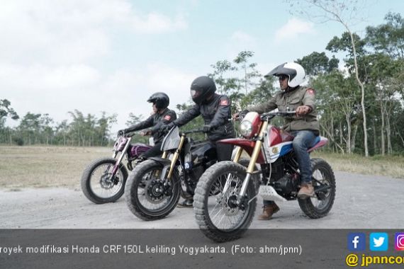 Honda CRF150L Proyek Honda Dream Ride Keliling Yogyakarta - JPNN.COM