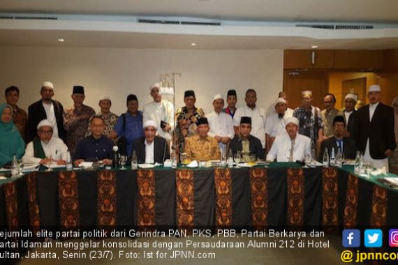 Elite Koalisi Keumatan Bertemu, Prabowo dan Amien Juga Hadir - JPNN.COM