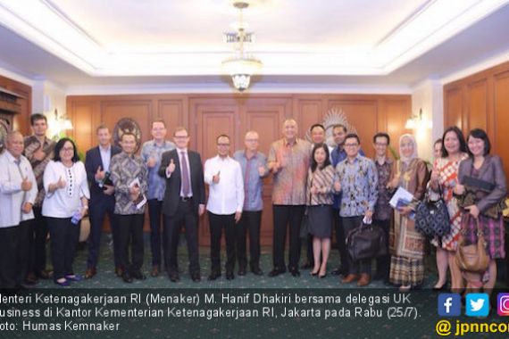 Menaker Minta Investor Inggris Berinvestasi SDM di Indonesia - JPNN.COM