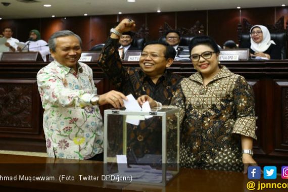 Ahmad Muqowwam Terpilih jadi Wakil Ketua III DPD RI - JPNN.COM