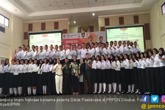 Menpora Resmi Buka Diklat Paskibraka Nasional 2018 - JPNN.COM