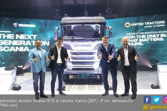 Jajaran Scania NTG Menyapa Mitra Usaha Indonesia - JPNN.COM