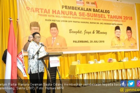 OSO: Hasil Survei Hanura Peringkat Enam - JPNN.COM