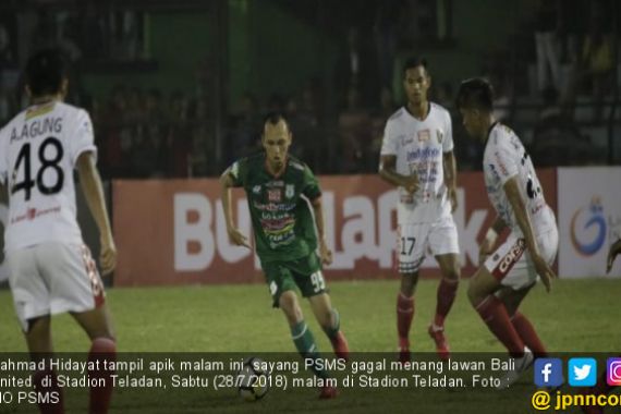 Kalah Lagi Lawan Bali United, PSMS Masih Huni Dasar Klasemen - JPNN.COM