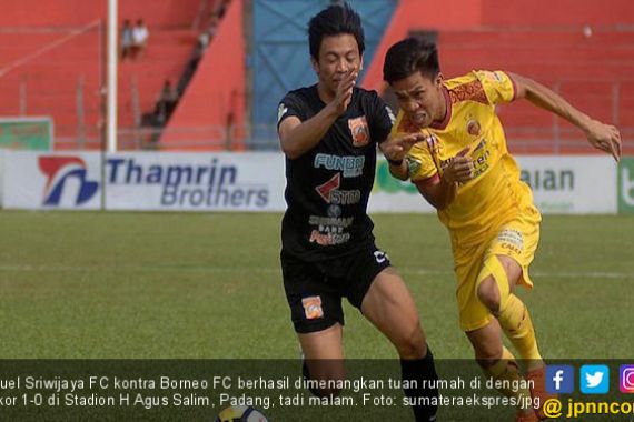 Modal Pemain Lokal, Sriwijaya FC Sukses Tumbangkan Borneo FC - JPNN.COM