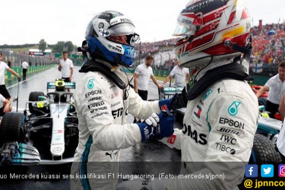 Hasil Kualifikasi F1 Hungaroring: Duo Mercedes Agresif - JPNN.COM