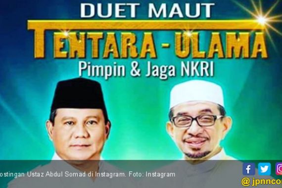 Ustaz Abdul Somad Beri Selamat Buat Duet Maut Prabowo-Salim - JPNN.COM
