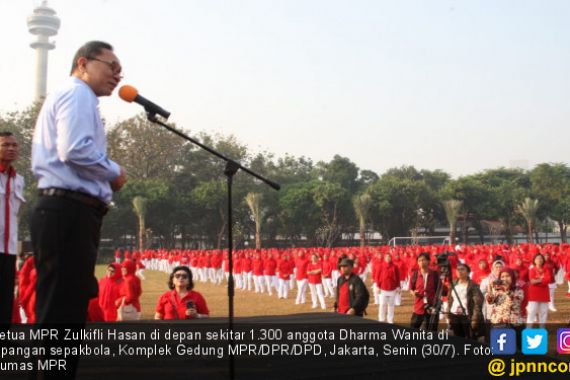 Ketua MPR Berharap Dharma Wanita Pelopor Persatuan Bangsa - JPNN.COM