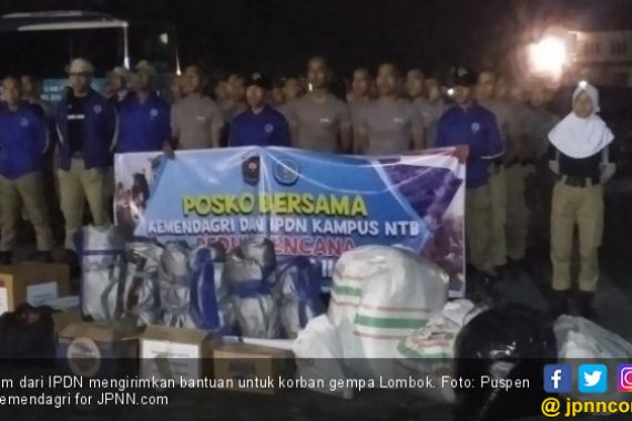 Gempa Lombok: Mendagri Kirim Bantuan dan Tim dari IPDN - JPNN.COM