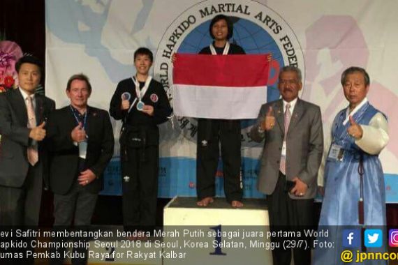 Devi Safitri, Yatim Piatu asal Kalbar Juara Dunia Hapkido - JPNN.COM
