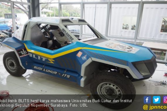 BLITS, Mobil Listrik Karya UBL - ITS Akan Jelajahi Indonesia - JPNN.COM
