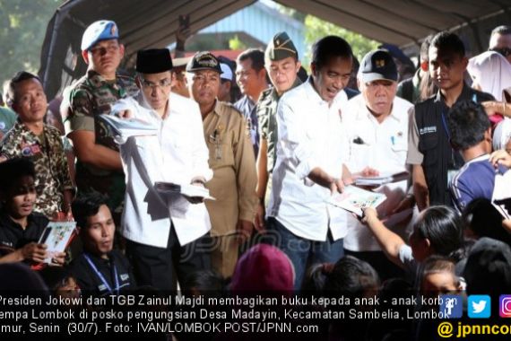 Jokowi Instruksikan Penanganan Terbaik Korban Gempa Lombok - JPNN.COM
