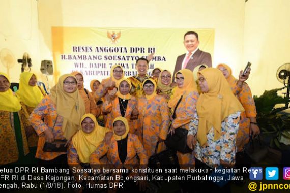 Bertemu Konstituen, Bamsoet Sosialisasi Keberhasilan DPR - JPNN.COM