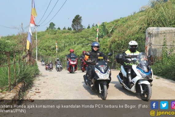 Wahana Tantang Konsumen Uji Keandalan Honda PCX Terbaru - JPNN.COM